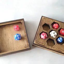 Serra: d20 Dice Tray & Storage Box