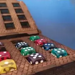 Bram: 12mm Folding Dice Box